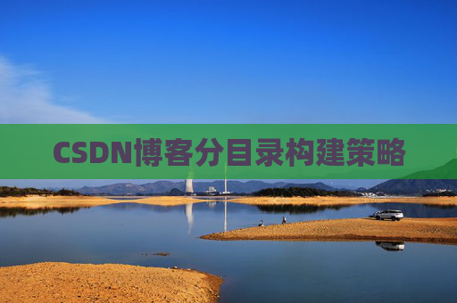 CSDN博客分目录构建策略